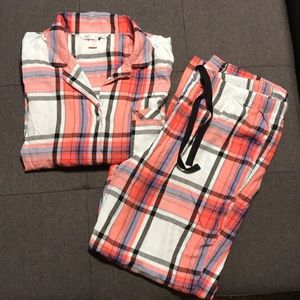Victoria Secret Flannel PJ set